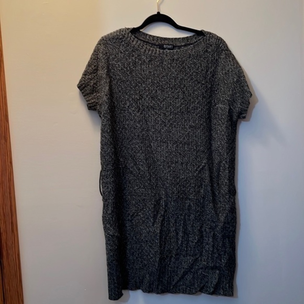 Women’s one X sweater dress with side loops to add a belt